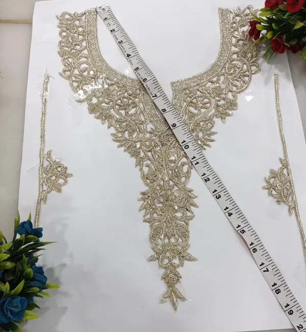 Water_Gold_Zardosi_Zari_Neck_Patch_For_Kurti_And_Suit