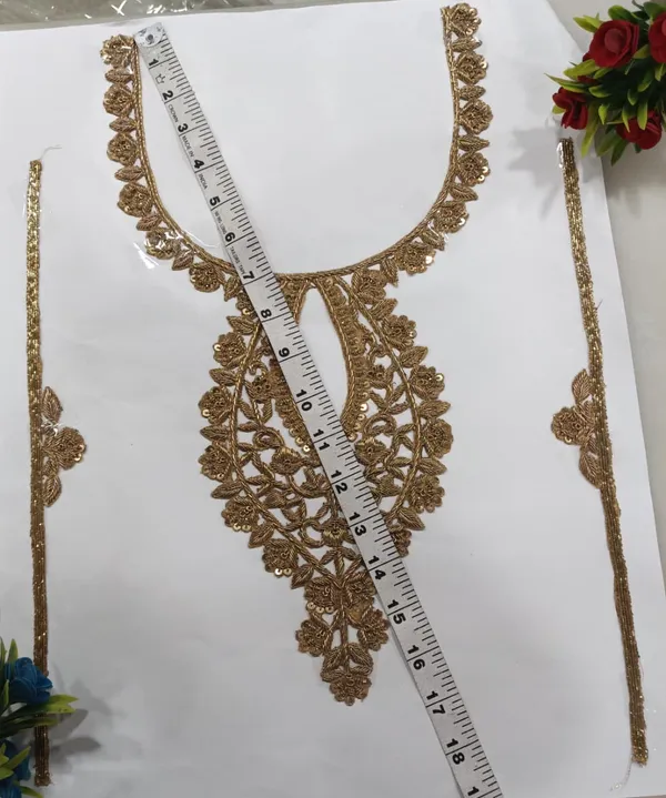Dark_Gold_Zardosi_Neck_Patch_Gold_Thread_Embroidery_For_Women
