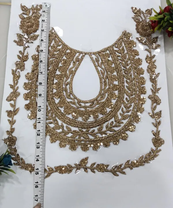 Dark_Gold_Zari_Zardosi_Embroidered_Neck_Patch_For_Women