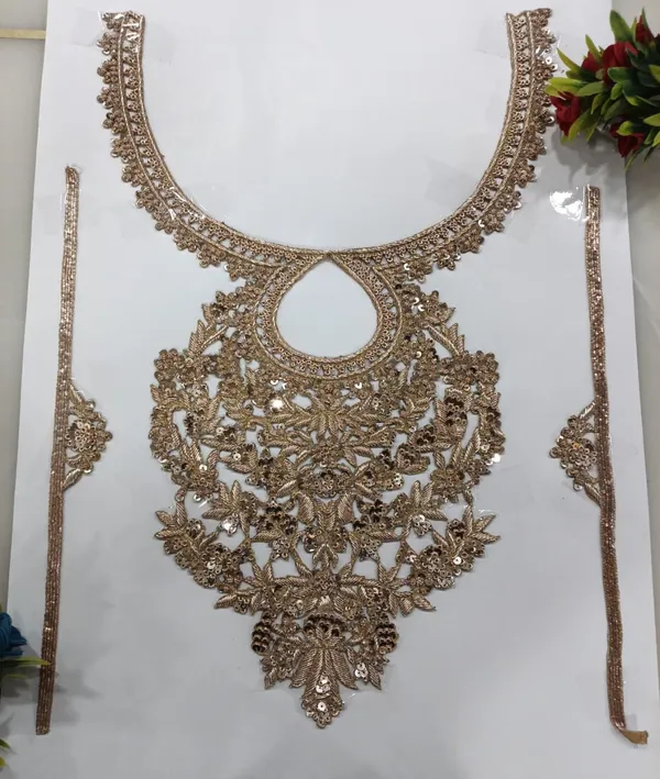 Golden_Zari_Zardosi_Neck_Patch_For_Kurti_And_Suits