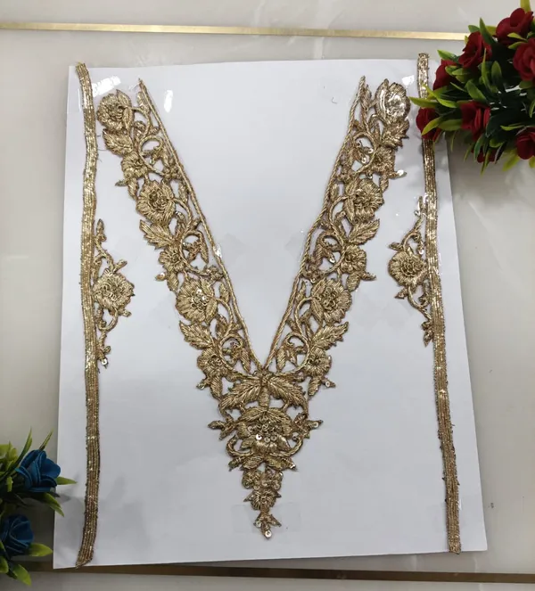 Golden_Zari_Zardosi_Embroidered_Neck_Patch_For_Ethnic_Wear