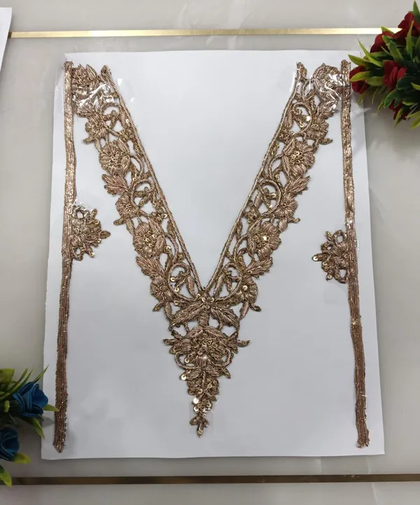 Golden_Zari_Zardosi_Embroidered_Neck_Patch_For_Ethnic_Wear