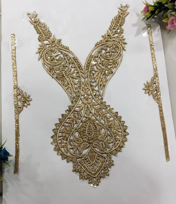 Golden_Zari_Zardosi_Neck_Patch_For_Kurti_And_Suit