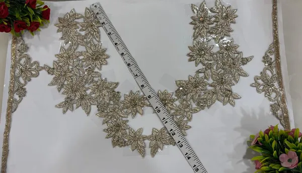 Water_Gold_Zari_Zardosi_Embroidered_Neck_Patch_For_Kurti