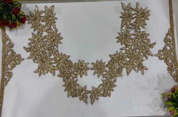 Golden_Zari_Zardosi_Embroidered_Neck_Patch_For_Kurti