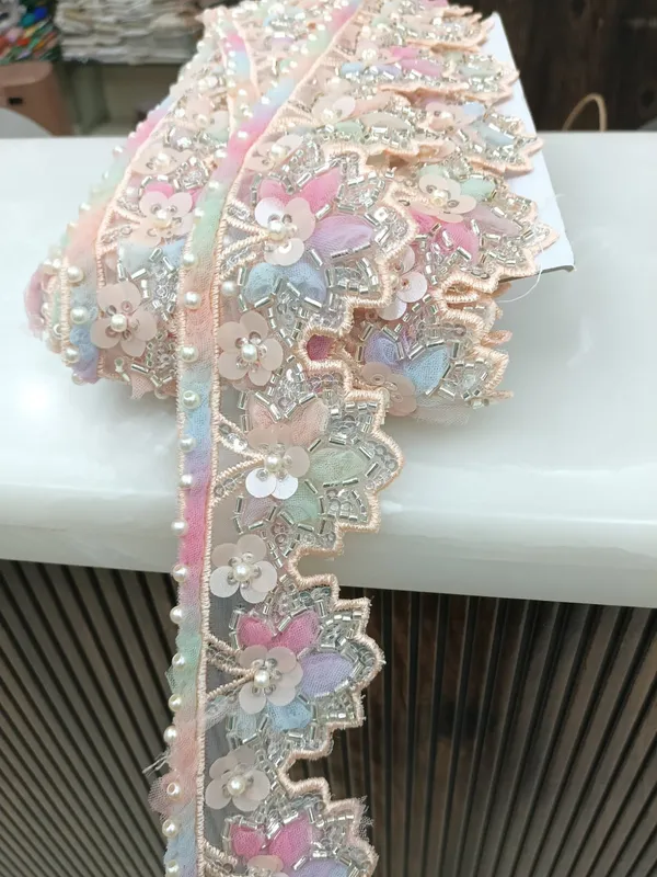 Light_Multicolor_Zari_Cutdana_Lace_For_Kurtis_And_Suits_Per_Meter