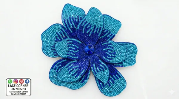 Blue_Zari_Floral_Embroidery_Decorative_Patch