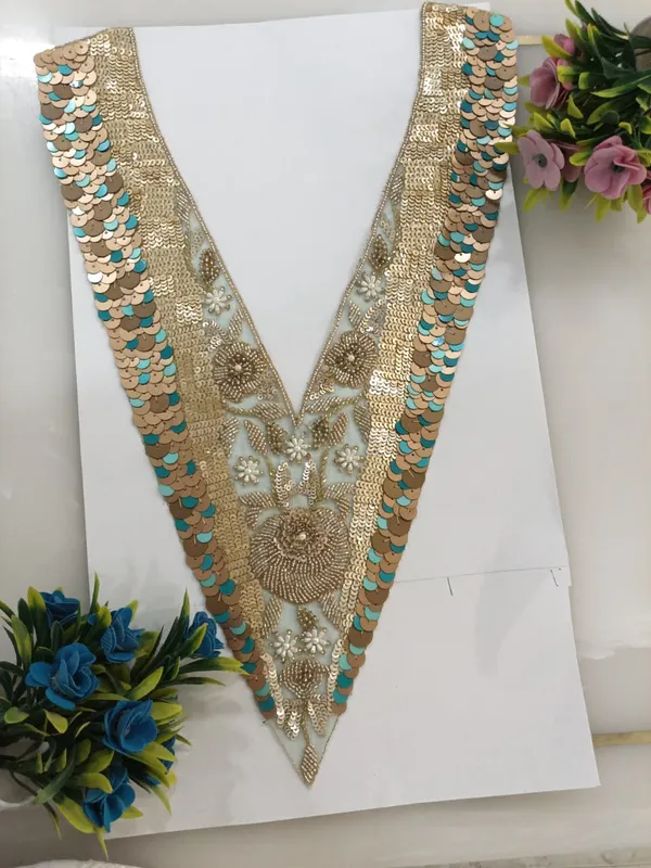 Firozi_Zari_Cutdana_Embellished_Neck_Patch_For_Women