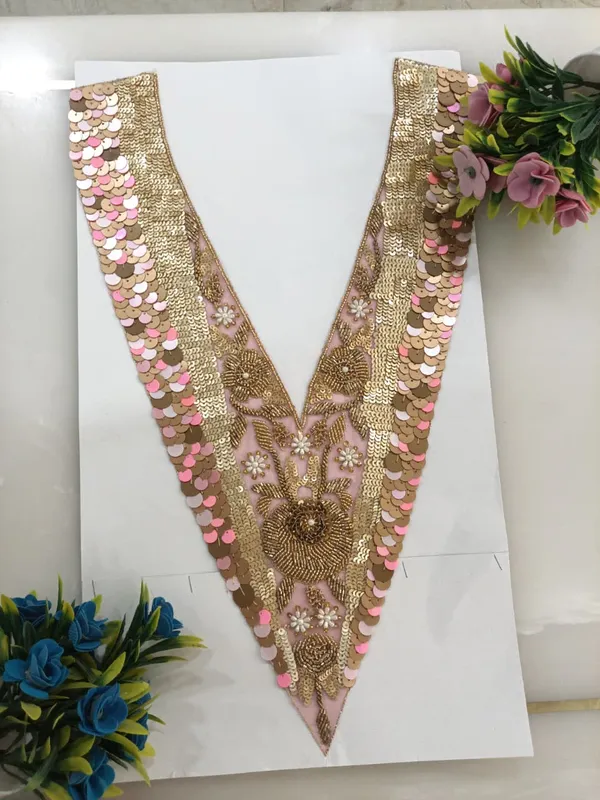 Pink_Zari_Cutdana_Embellished_Neck_Patch_For_Women