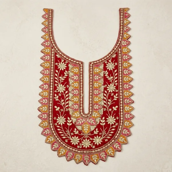 Red_Zari_Neck_Patch_Trim_For_Women