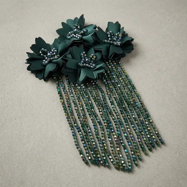 Green_Zari_Hanging_Crystal_Decorative_Patch