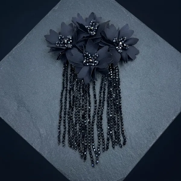 Navy_Zari_Crystal_Hanging_Decorative_Patch