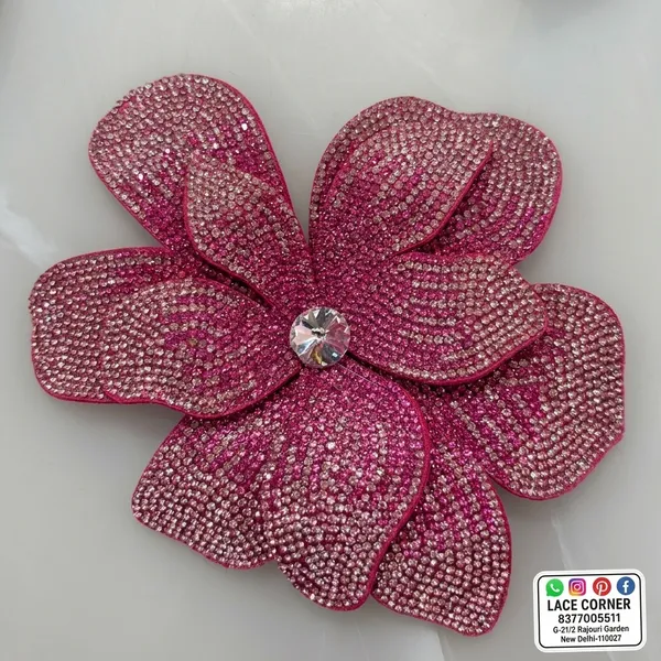 Pink_Zari_Zircon_Flower_Embellishment_Patch_6_Inch