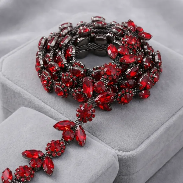 Red_Zari_Crystal_Shimmer_Lace_For_Bridal_&_Evening_Wear