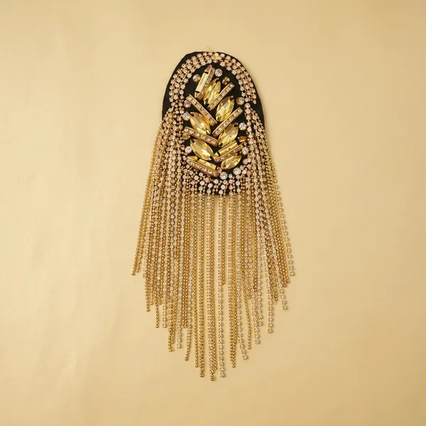Golden_Zari_Zircon_Shoulder_Patch_For_Women