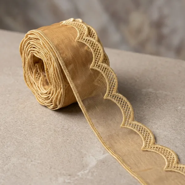 Zari_Golden_Gpo_Organza_Fabric_Lace_13.5_Meter