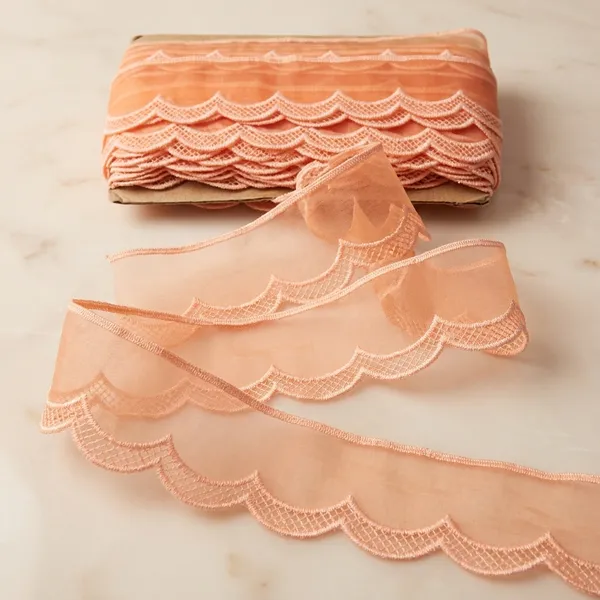 Peach_Zari_Gpo_Organza_Fabric_Lace_13.5_Meter