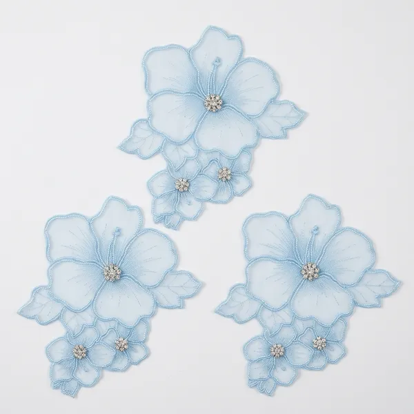 Powder_Blue_Organza_Flower_Embellishment_Patch_10_Inch_-_Pack_of_3