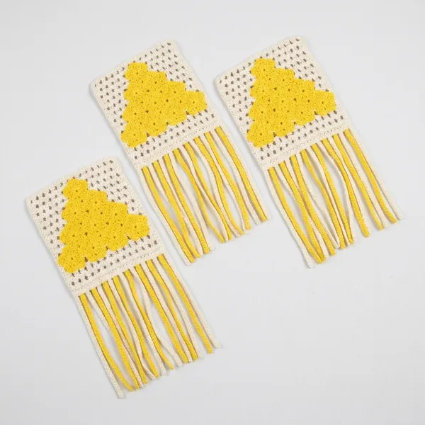 Yellow_Zari_Handcrafted_Crochet_Pocket_Patch_Garment_Embellishment_-_Pack_of_3