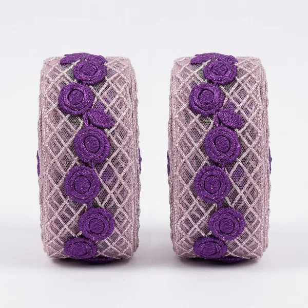 Purple_Zari_Floral_Lace_Trim_1-Inch_Border_-_Pack_of_2_Meters