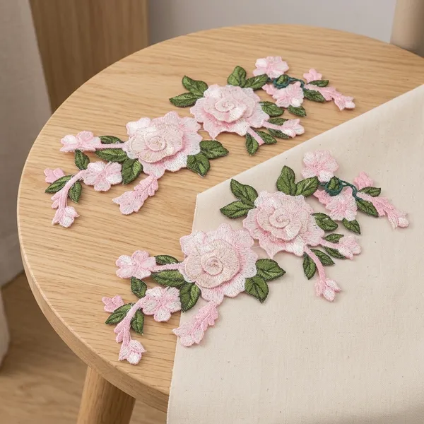 Light_Pink_Zari_Floral_Cutwork_Patch_For_Women_-_Pack_of_2_