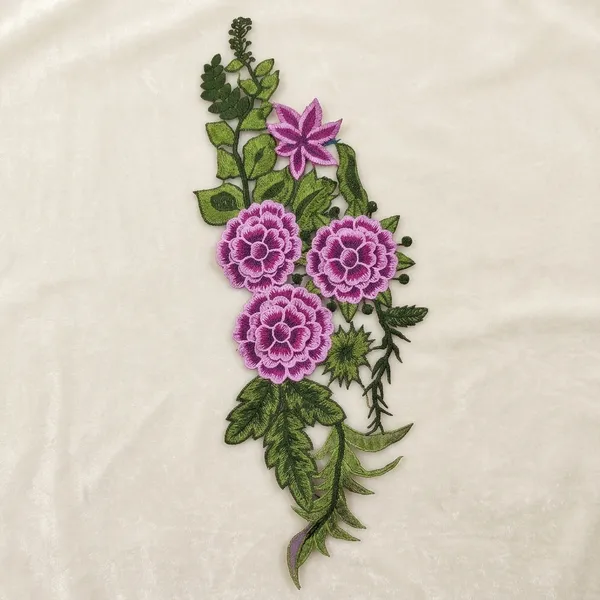Purple_Zari_Floral_Cutwork_Embroidered_Patch_For_Women