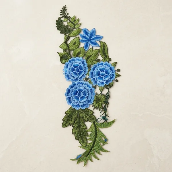 Blue_Zari_Floral_Cutwork_Embroidered_Patch_For_Women