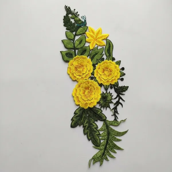 Yellow_Zari_Floral_Cutwork_Embellishment_Patch_For_Women