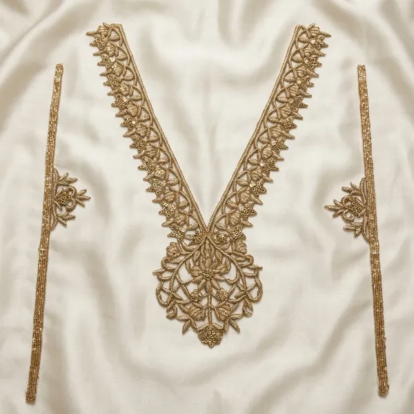 Golden_Zardosi_Embroidered_Neck_Patch_For_Kurti