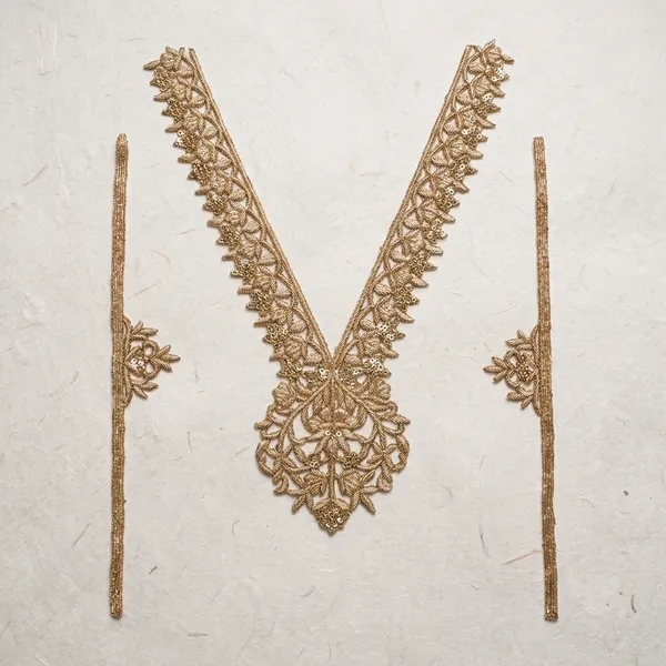 Golden_Zardosi_Embroidered_Neck_Patch_For_Kurti