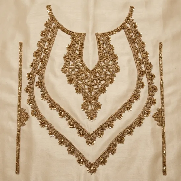Dark_Gold_Zari_Zardosi_Embroidered_Neck_Patch_For_Kurti_And_Suits