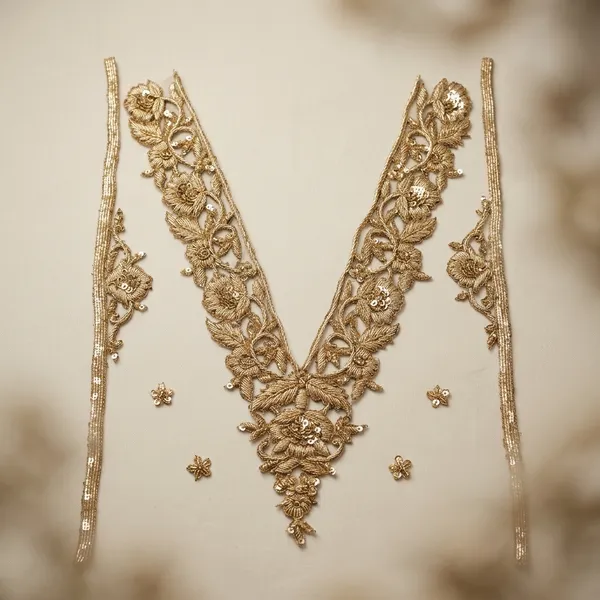Golden_Zari_Zardosi_Embroidered_Neck_Patch_For_Ethnic_Wear