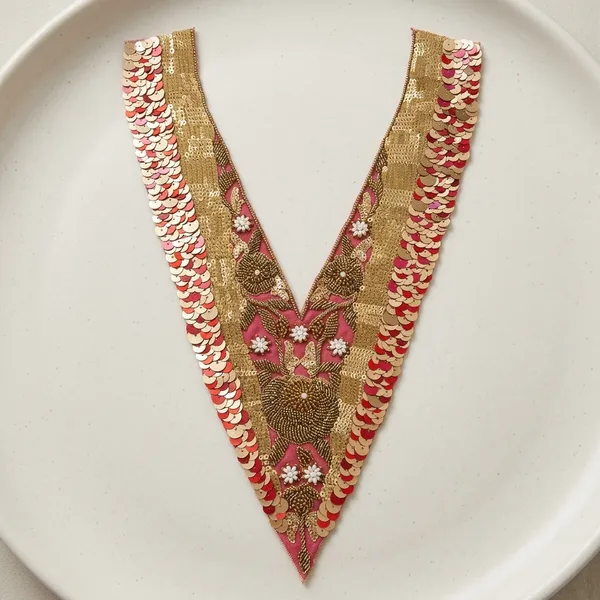 Red_Zari_Cutdana_Embellished_Neck_Patch_For_Women