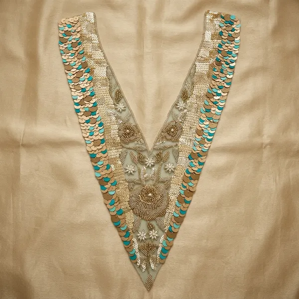 Firozi_Zari_Cutdana_Embellished_Neck_Patch_For_Women