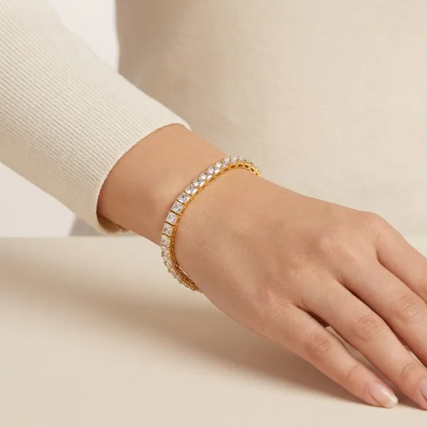 Golden_Plated_American_Diamond_Channel_Set_Tennis_Bracelet_For_Women