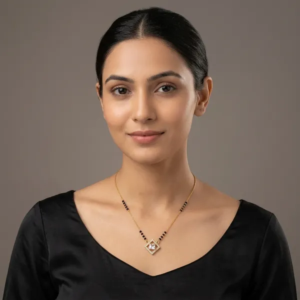 Golden_And_Black_Plated_Square_Crystal_Mangalsutra_For_Women