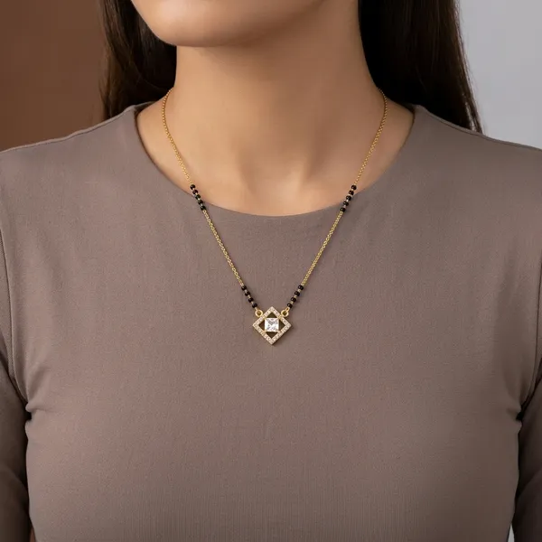 Golden_And_Black_Plated_Square_Crystal_Mangalsutra_For_Women