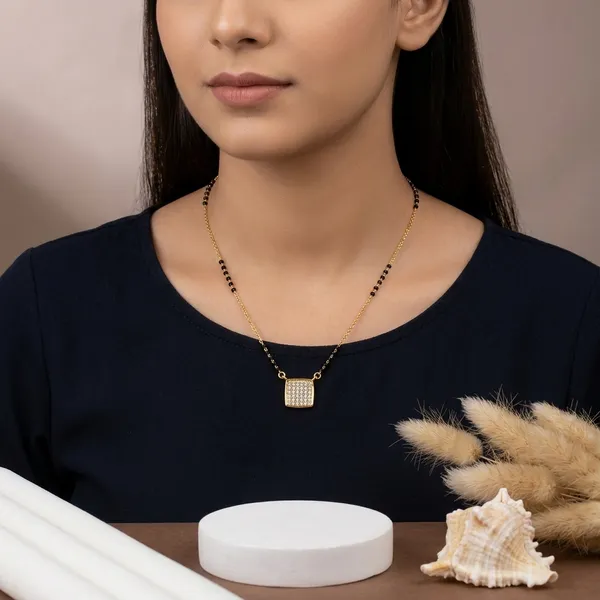 Golden_And_Black_Plated_Square_Crystal_Mangalsutra_For_Women