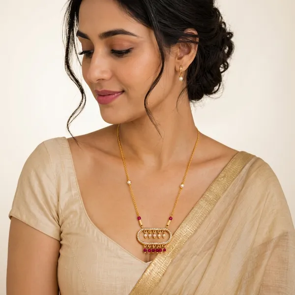 Golden_Plated_Pearl_Ruby_Drop__Mangalsutra_For_Women