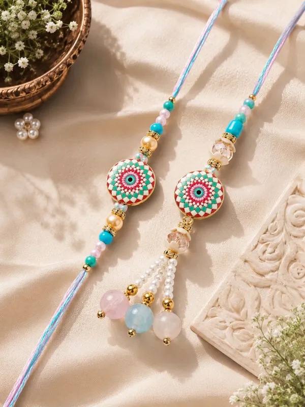 SagarLuxe_Divine_Bond_Rakhi_(Bhaiya_Bhabhi_and_Kids)_for_Women,_Men_&_Children