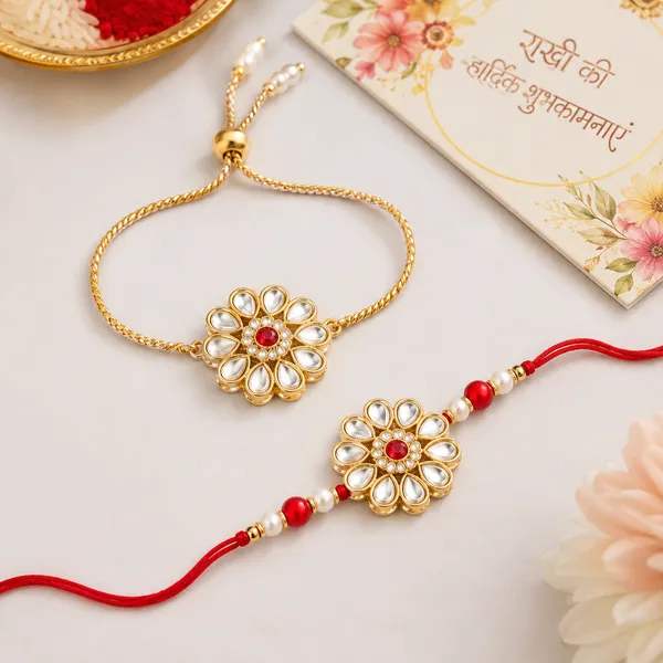 SagarLuxe_Divine_Bond_Rakhi_(Bhaiya_Bhabhi_and_Kids)_for_Women,_Men_&_Children