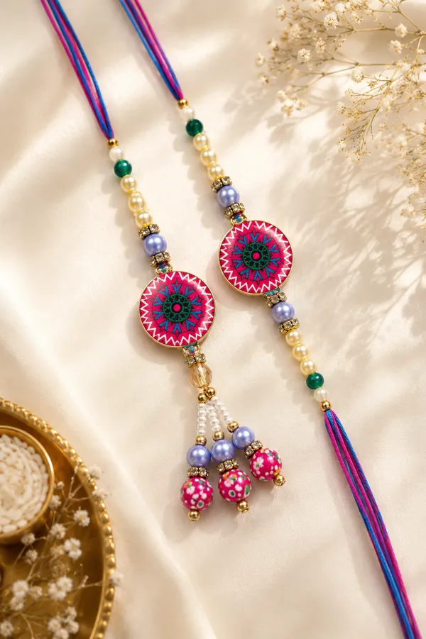 SagarLuxe_Divine_Bond_Rakhi_(Bhaiya_Bhabhi_and_Kids)_for_Women,_Men_&_Children