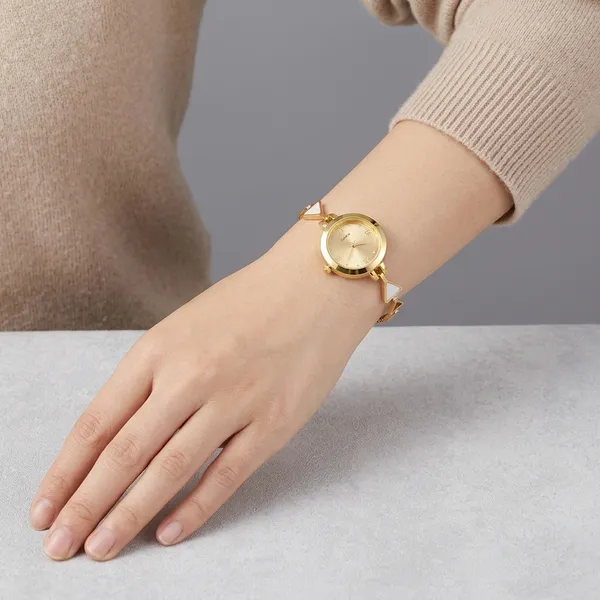 Golden_Plated_Geometric_Triangle_Chain_Bracelet_Watch_For_Women