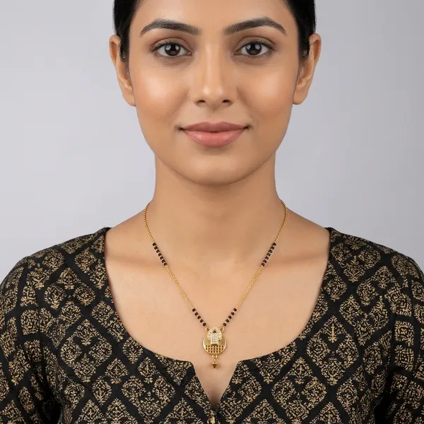 Golden_And_Black_Plated_Traditional_Pendant_Mangalsutra_For_Women