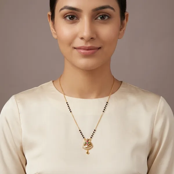 Golden_And_Black_Plated_Meenakari_Enamel_Pendant_Mangalsutra_For_Women