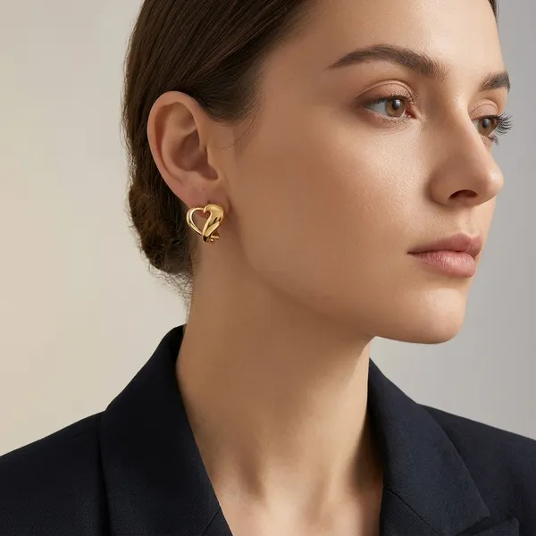 Golden_Plated_Twisted_Hoop_Earrings_For_Women