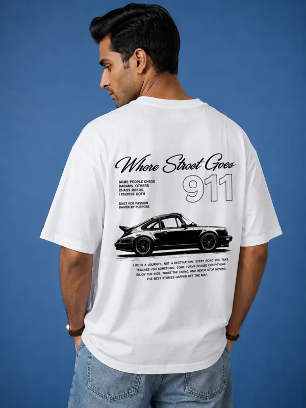 White_Cotton_Oversized_Classic_T_Shirt_For_Men