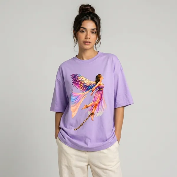 Lavender_Cotton_Oversized_Angel_Aesthetic_Graphic_T_Shirt_For_Men