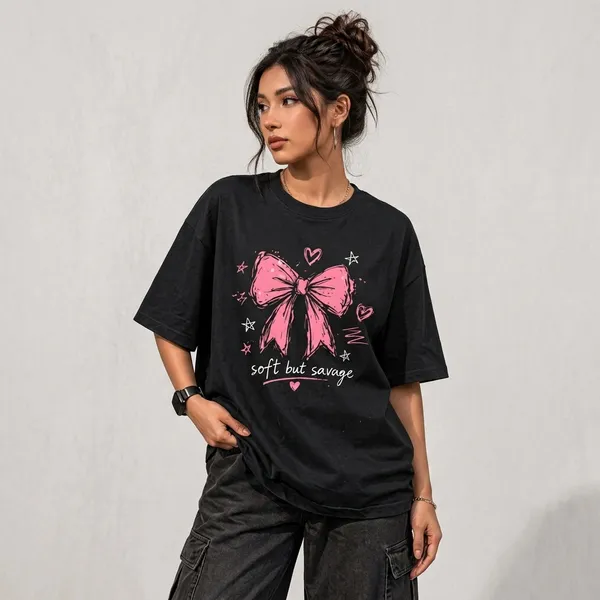 Black_Cotton_Oversized_Soft_But_Savage_Anime_Graphic_T_Shirt_For_Women