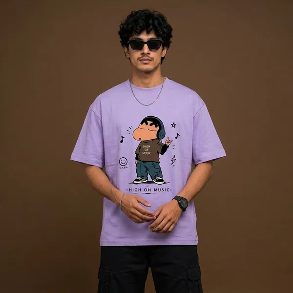 Lavender_Cotton_Oversized_Classic_T_Shirt_For_Unisex